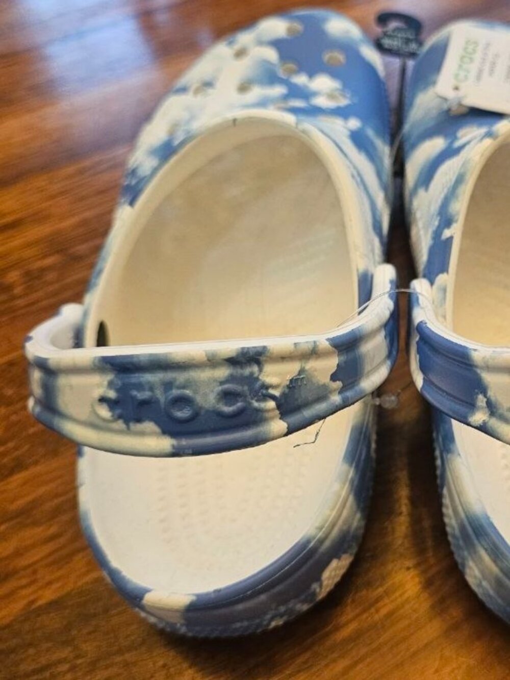 Brand New crocs Classic Out of this Worldii CG -Size 6 Women Blue/White - Picture 5 of 10